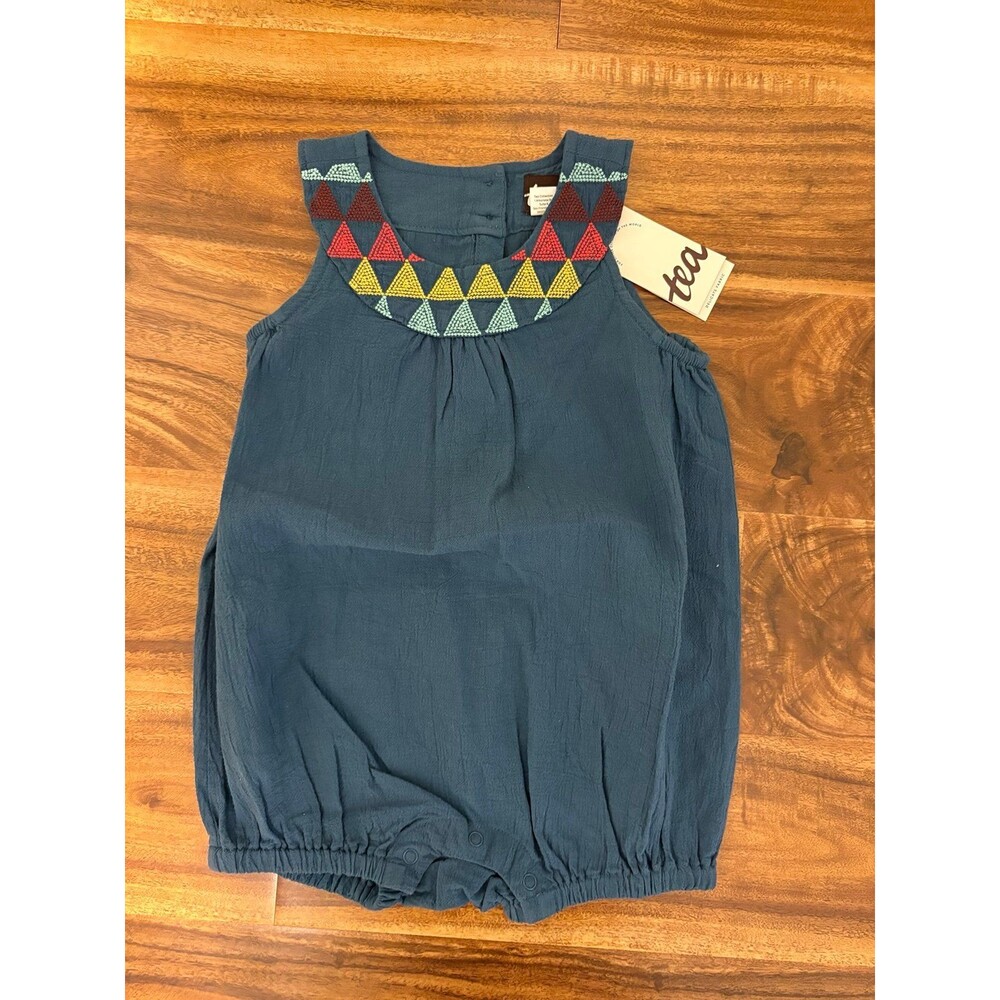 Tea Collection Romper, size 12-18 months, NWT